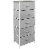 5 Drawer Tower Nightstand